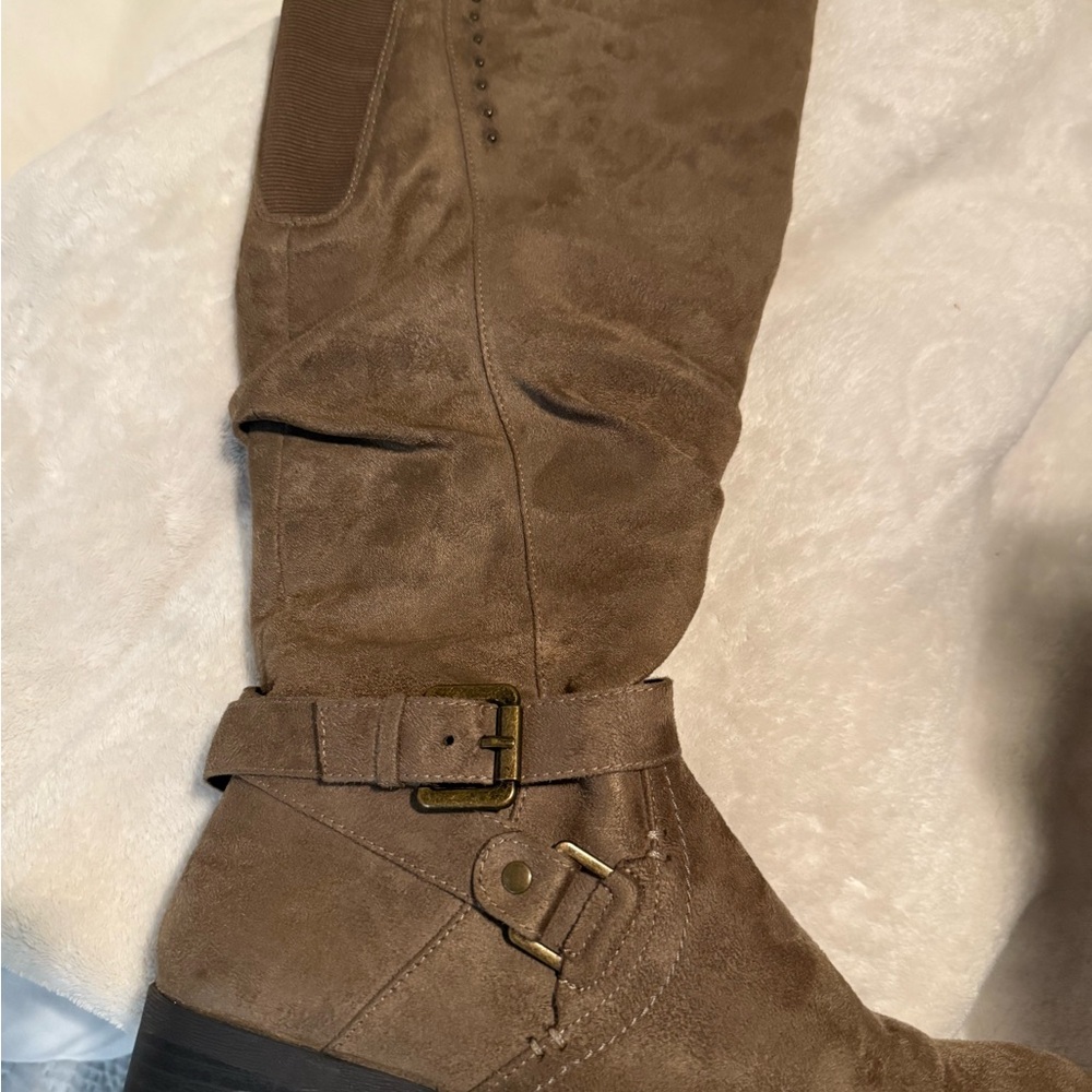Stylish Brown Knee-High Boots